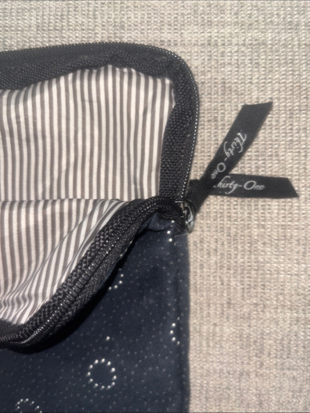 Thirty-One Padded pouch Black